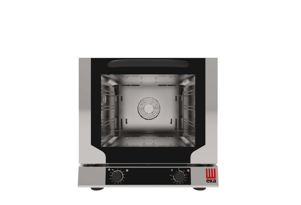 Elektrikli Konveksiyonlu Fırın, Manuel Kontrol, 4x429*345 MM Tepsili