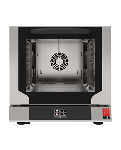 Elektrikli Konveksiyonlu Fırın, Nemlendirmeli, Dokunmatik Kontrol, 4x429*345 MM Tepsili