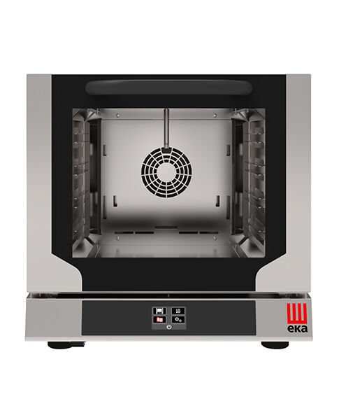 Elektrikli Konveksiyonlu Fırın, Nemlendirmeli, Dokunmatik Kontrol, 4x429*345 MM Tepsili