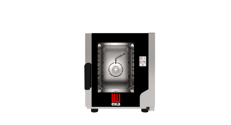 Elektrikli Konveksiyonlu Fırın, Nemlendirmeli, Dokunmatik Kontrol, 5*GN 2/3