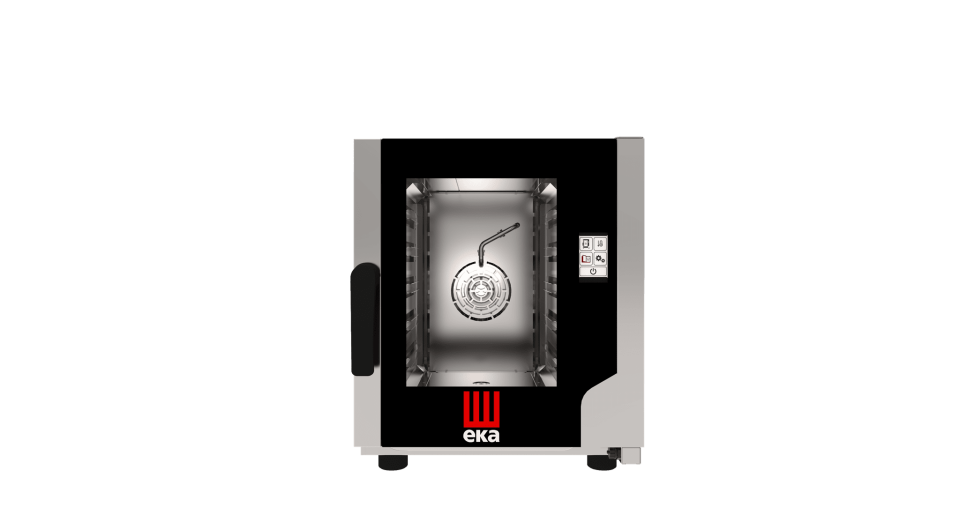 Elektrikli Konveksiyonlu Fırın, Nemlendirmeli, Dokunmatik Kontrol, 5*GN 2/3