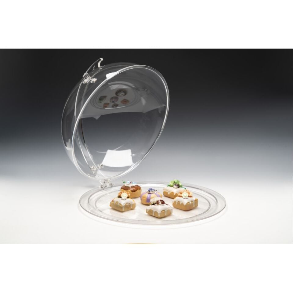 Sabit Kapaklı Teşhir Tepsisi