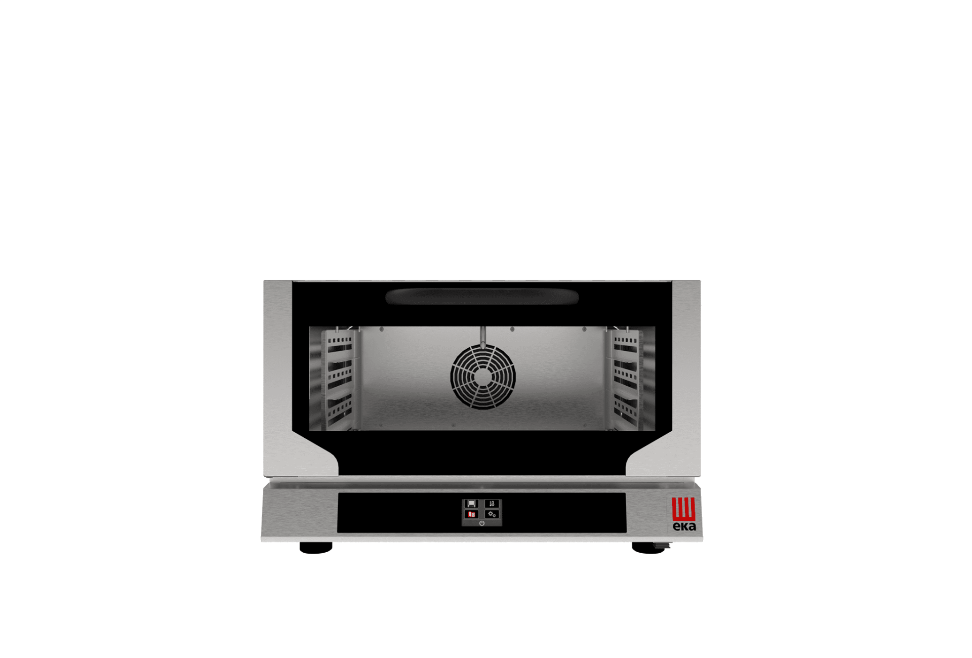 Elektrikli Konveksiyonlu Fırın, Nemlendirmeli, Manuel Kontrol, 3 Tepsili