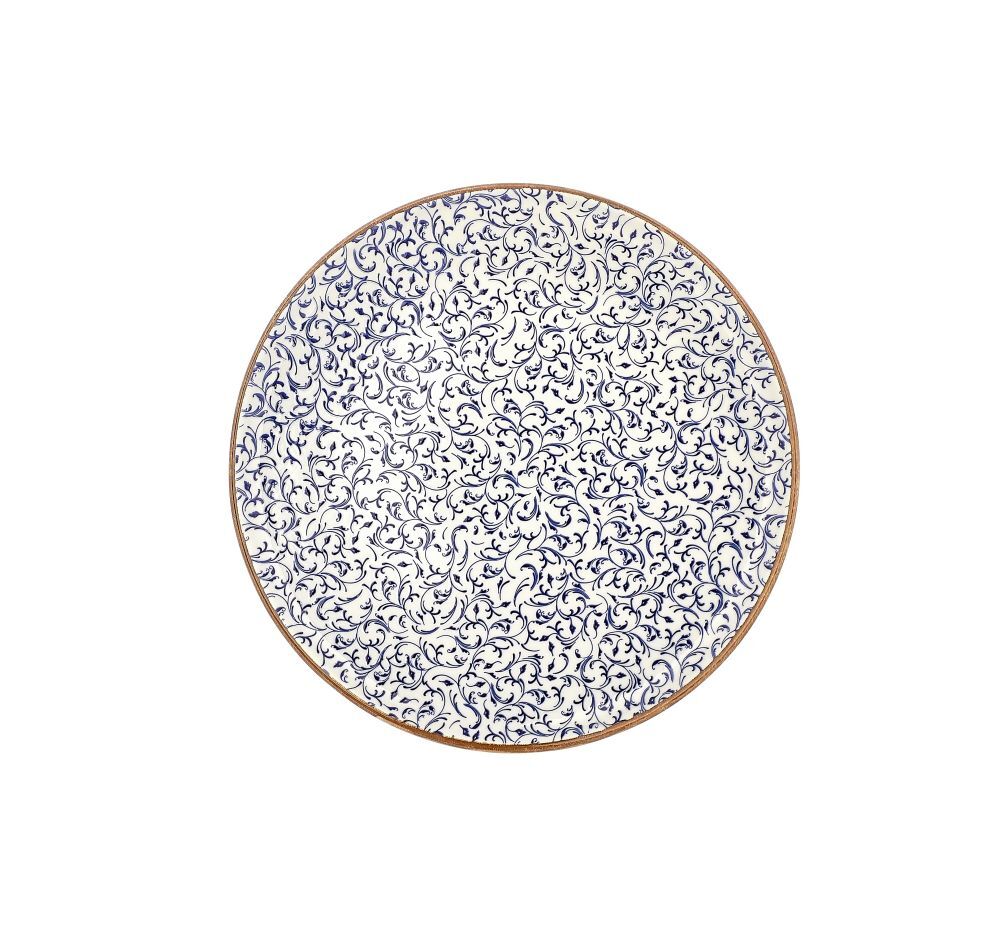 Edera Zest Düz Tabak 15 Cm