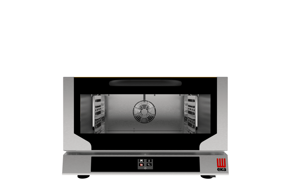 Elektrikli Konveksiyonlu Fırın, Nemlendirmeli, Dokunmatik Kontrol, 3*GN 1/1