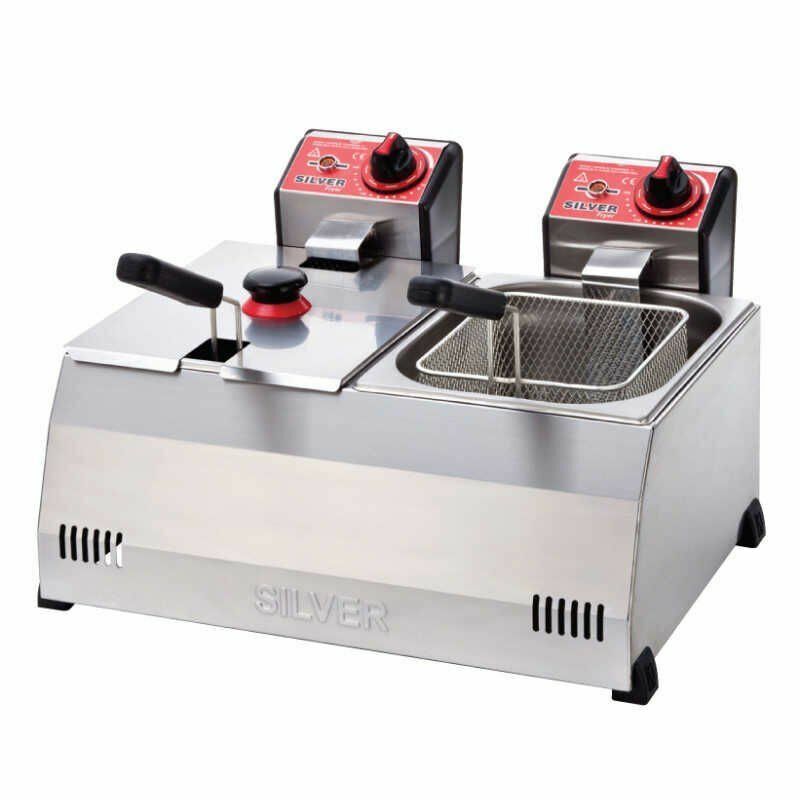 Işıkgaz Elektrikl Fritözi 5+5 Litre
