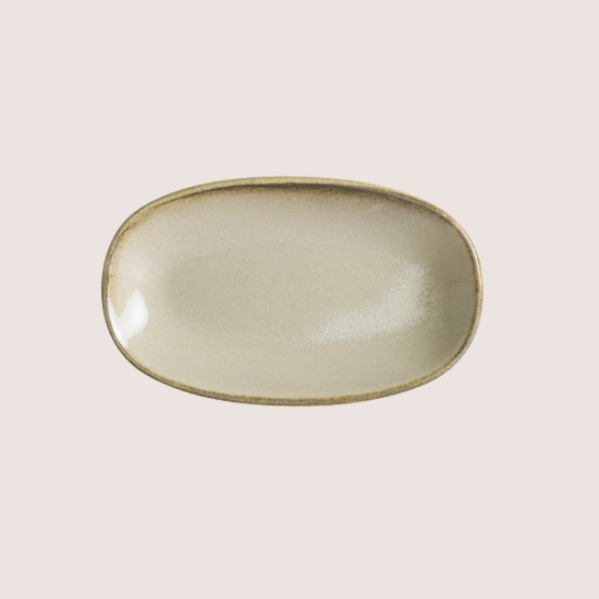 Sand Gourmet Oval Kayık Tabak 19*11 Cm